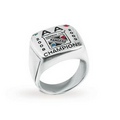 Custom Shaped Mens' Ring